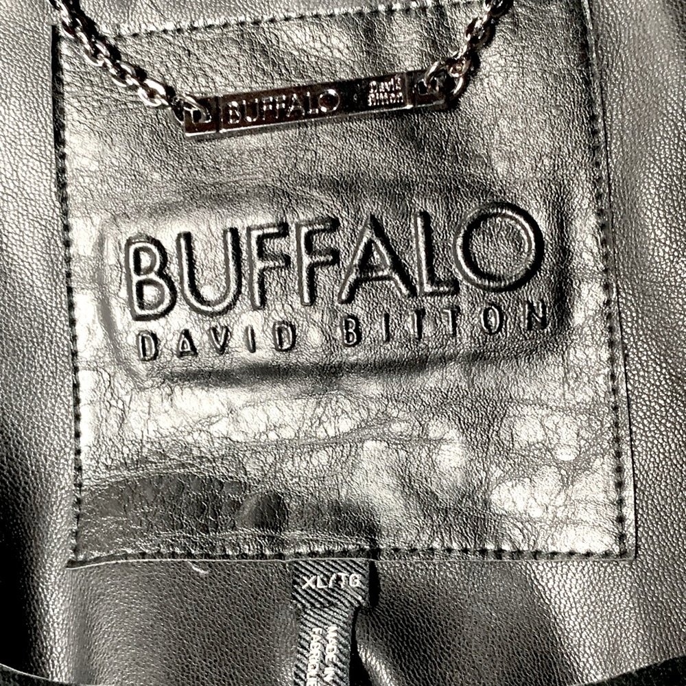 Buffalo by David Bitton. Faux Leather Vest - Picture 4 of 7